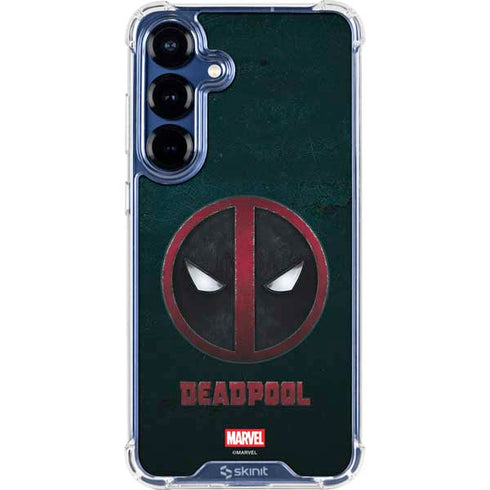 Marvel Deadpool Legacy Deadpool Logo Galaxy S25 Clear Case